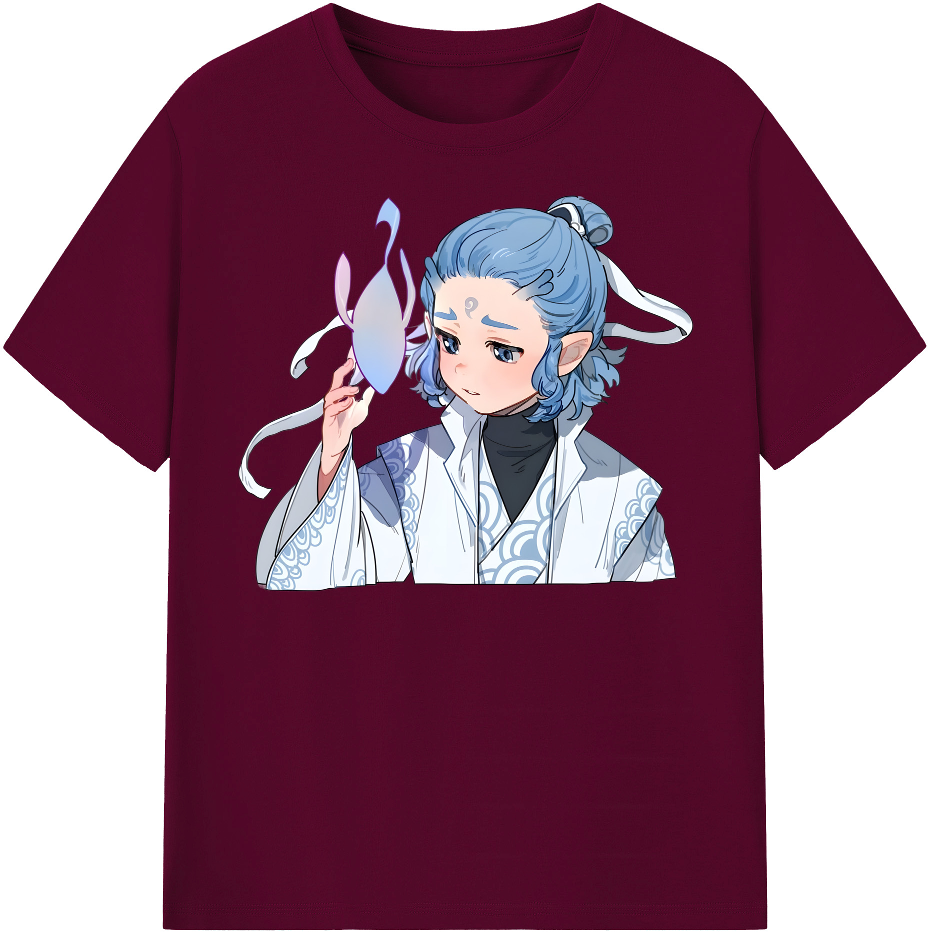 （画像用） Ne Zha 2 ナタ 魔童の大暴れ レディースカジュアルプリントTシャツ（綿100％）